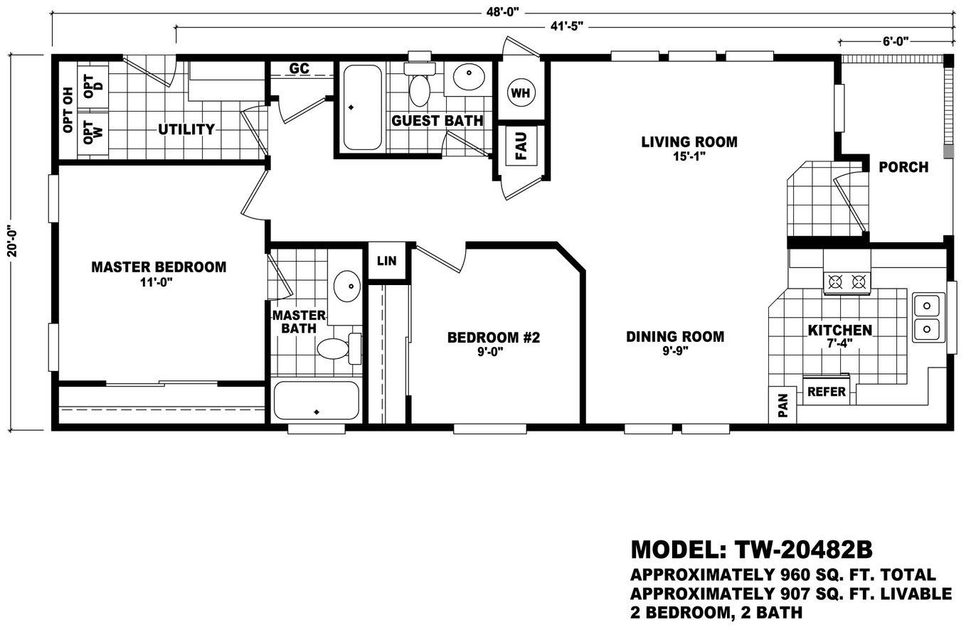 TW-20482B floor plan