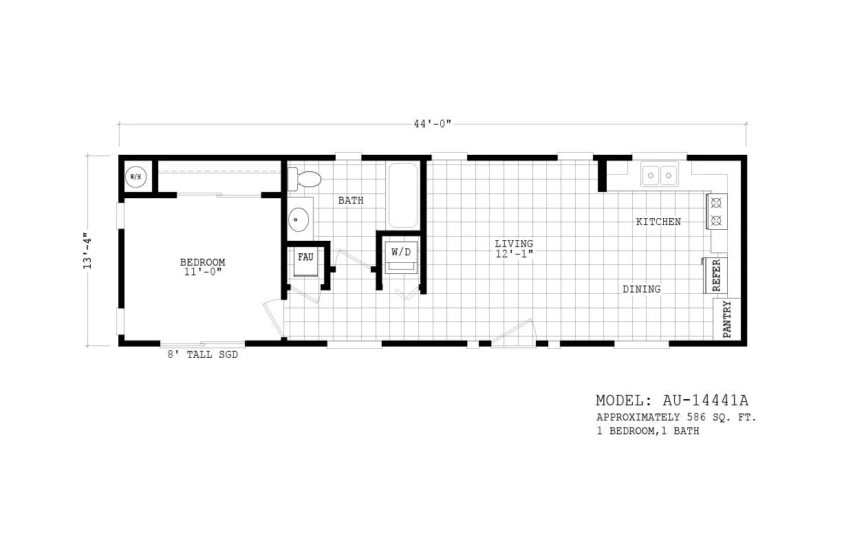 AU-14441A floor plan