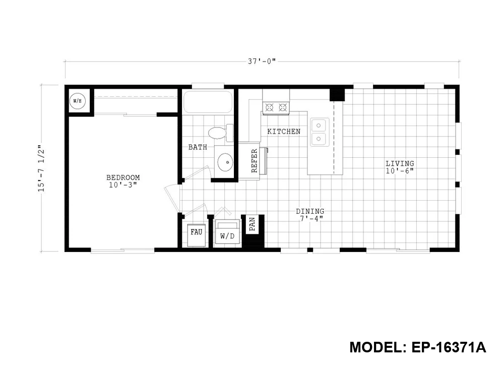 EP-16371A floor plan