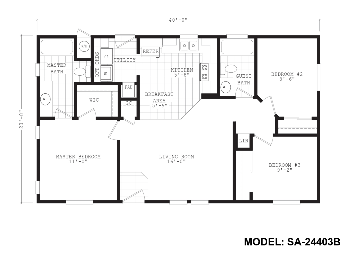 SA-24403B floor plan