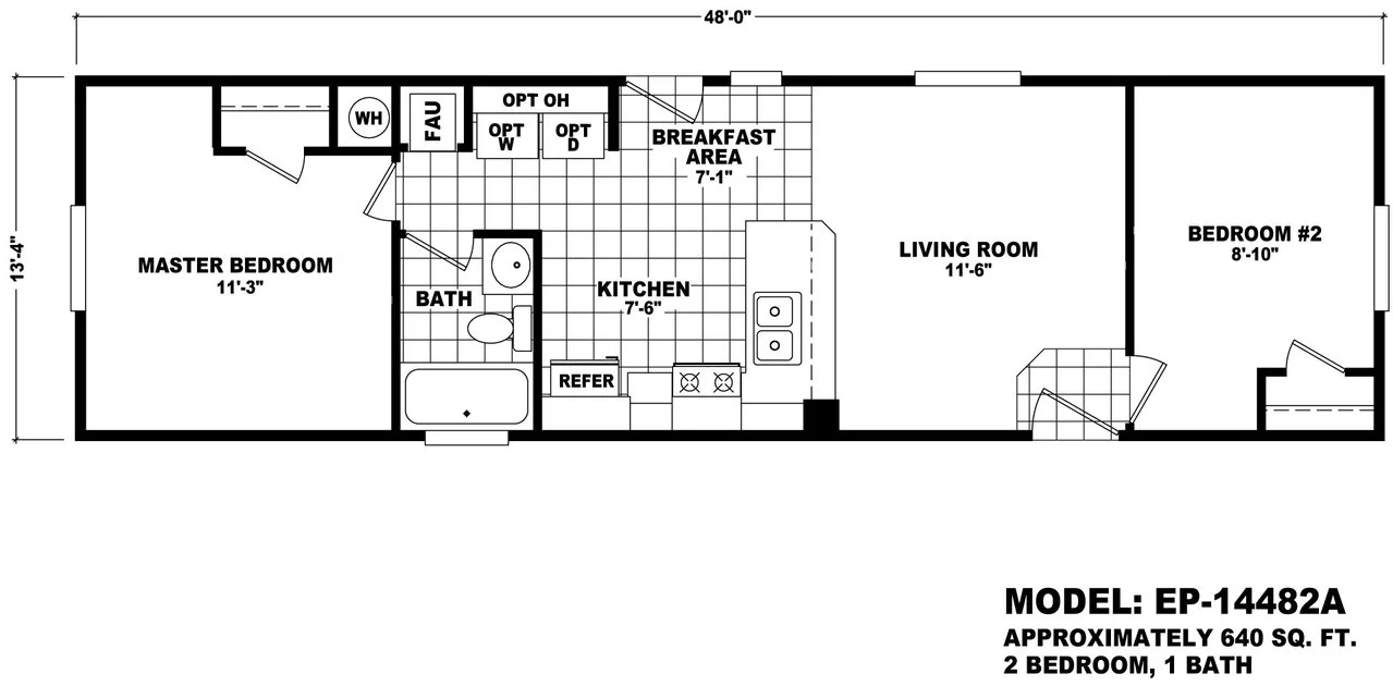 EP-14482A floor plan
