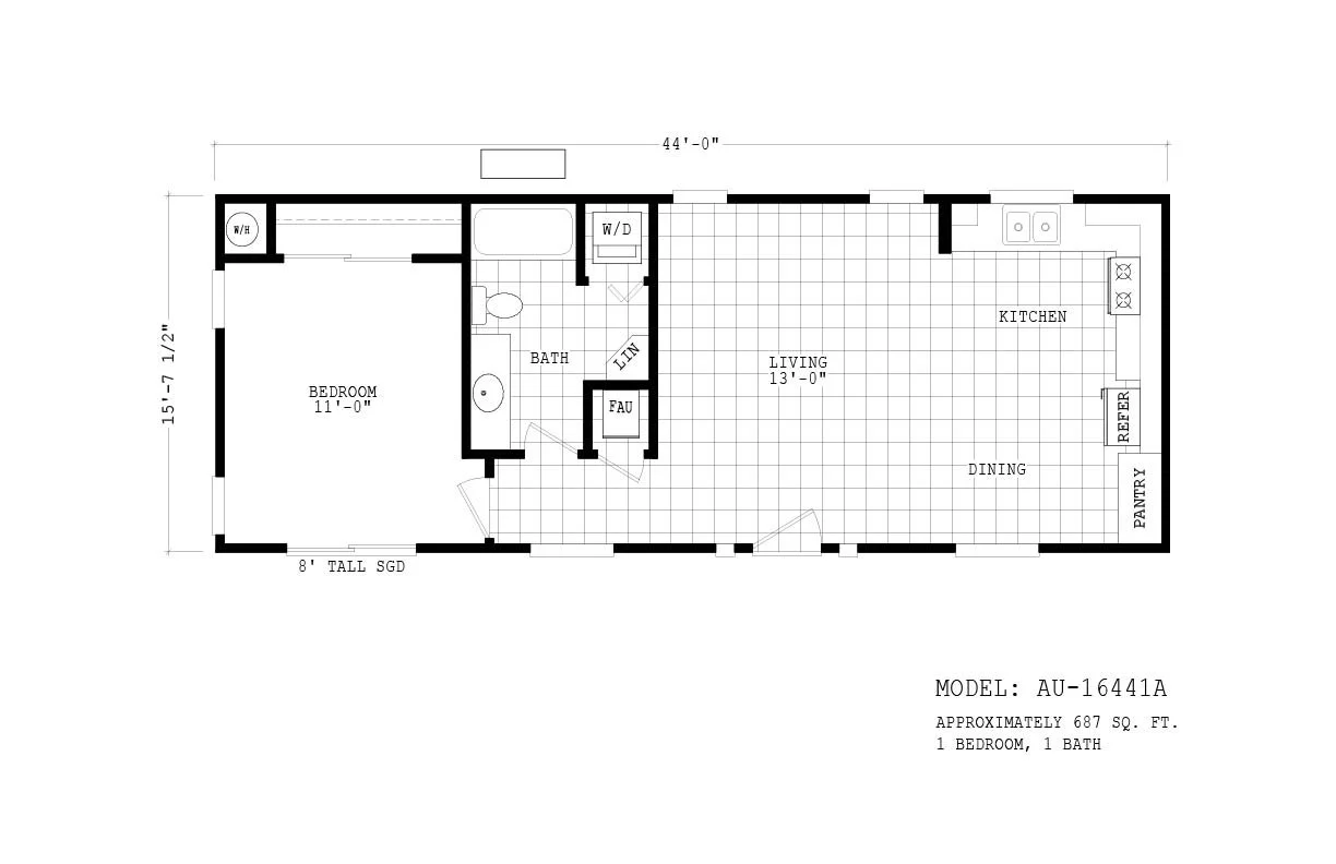 AU-16441A floor plan