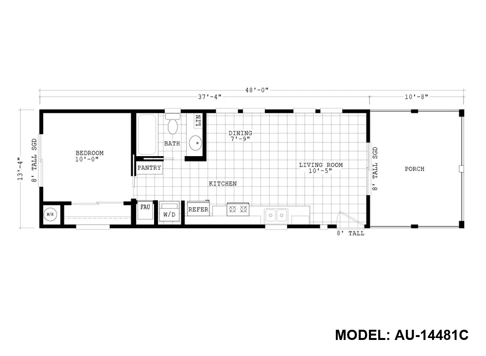AU-14481C floor plan