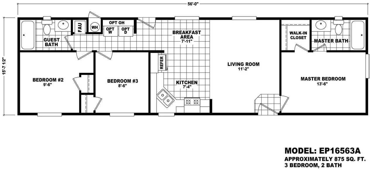 EP-16563A floor plan