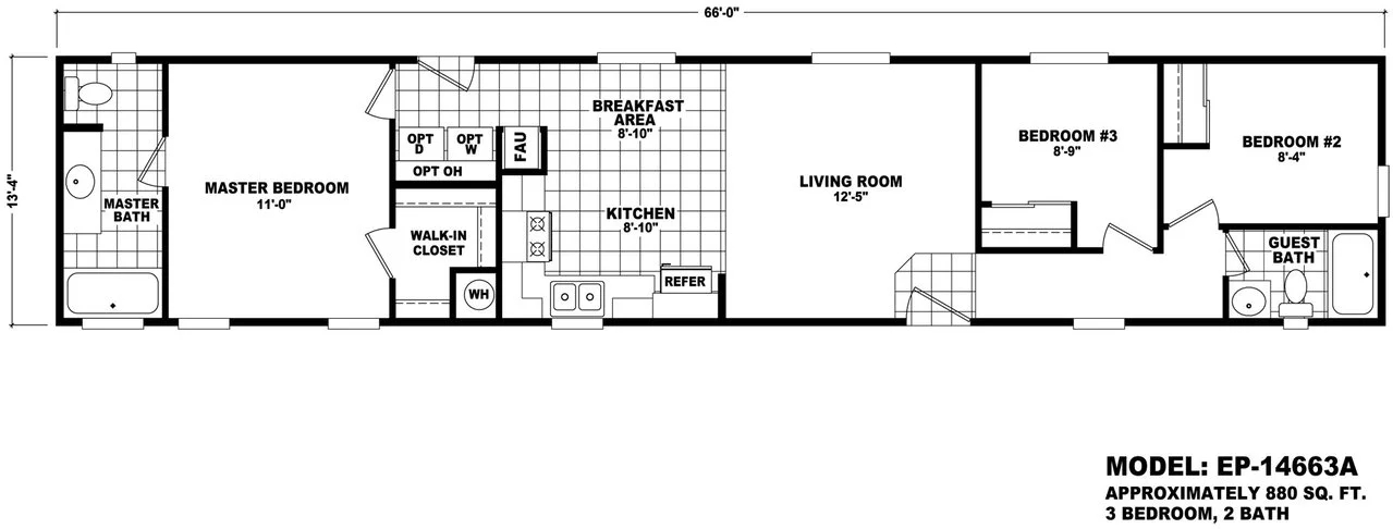 EP-14663A floor plan
