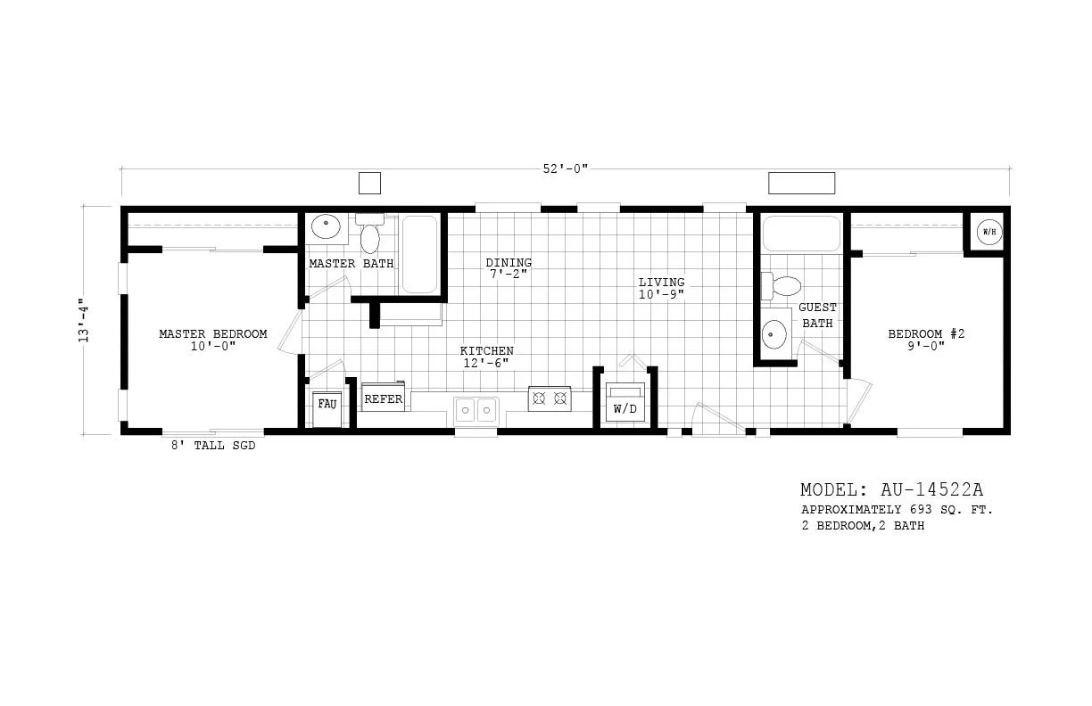 AU-14522A floor plan