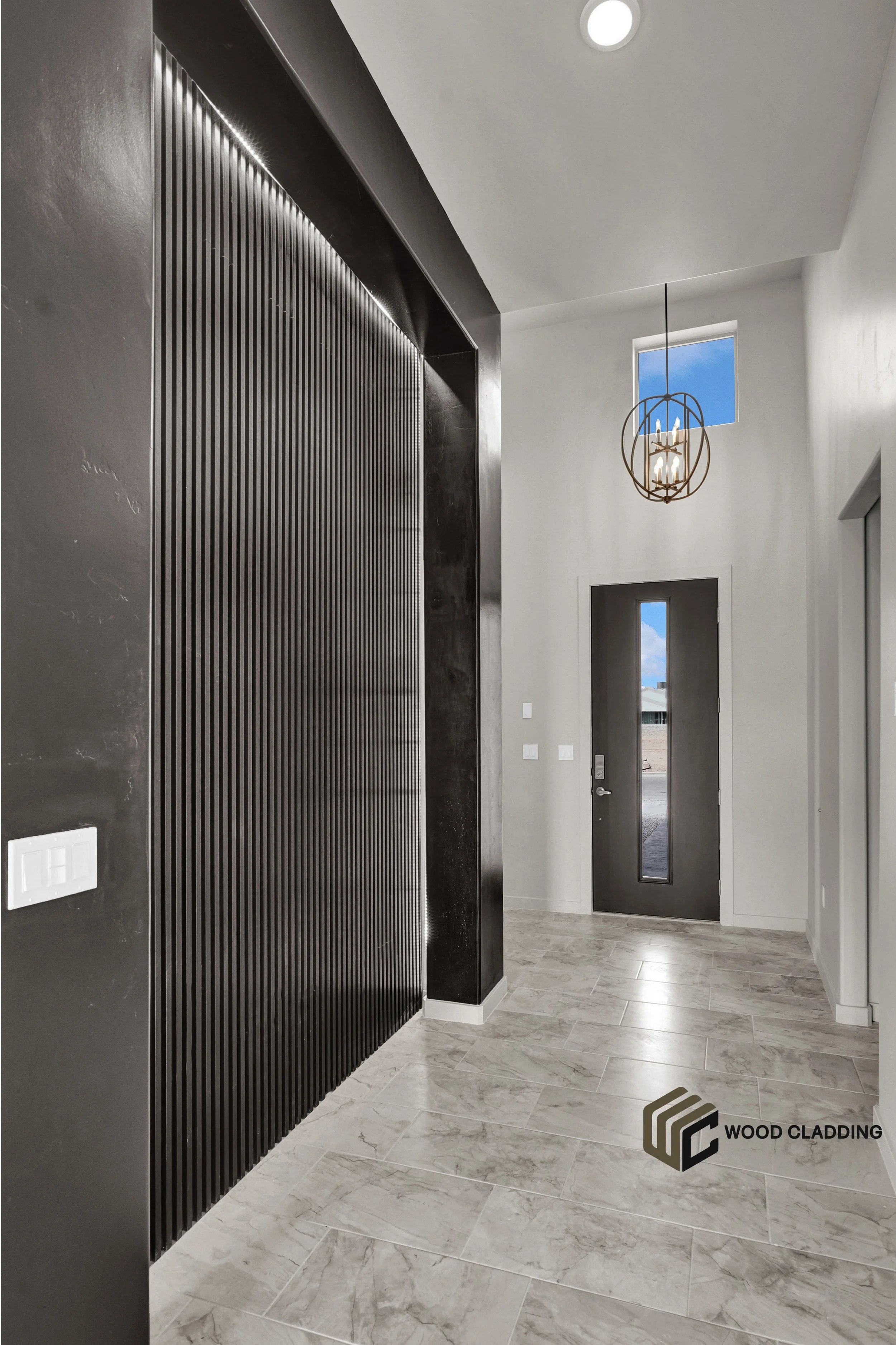 Walnut Interior Wood Cladding Panel | Wood Cladding