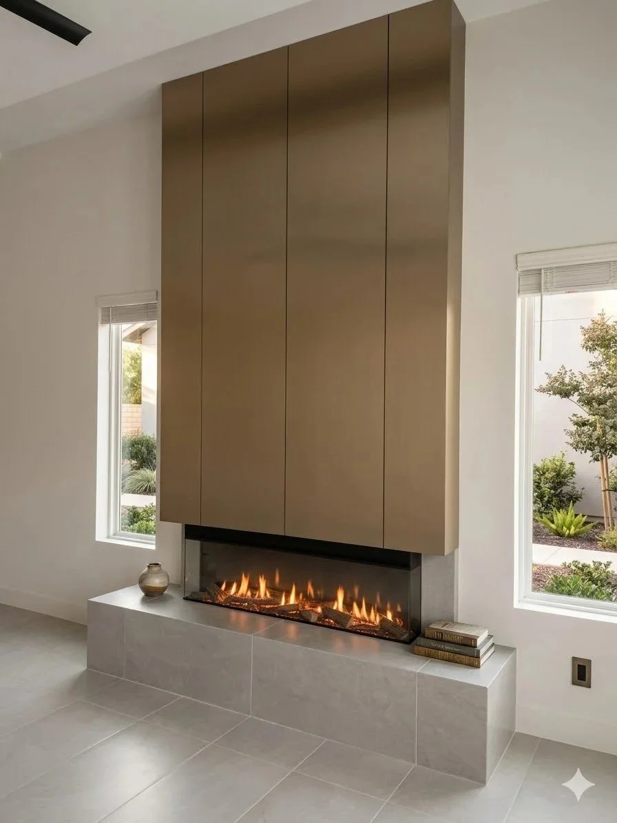 Champagne Flat Panel