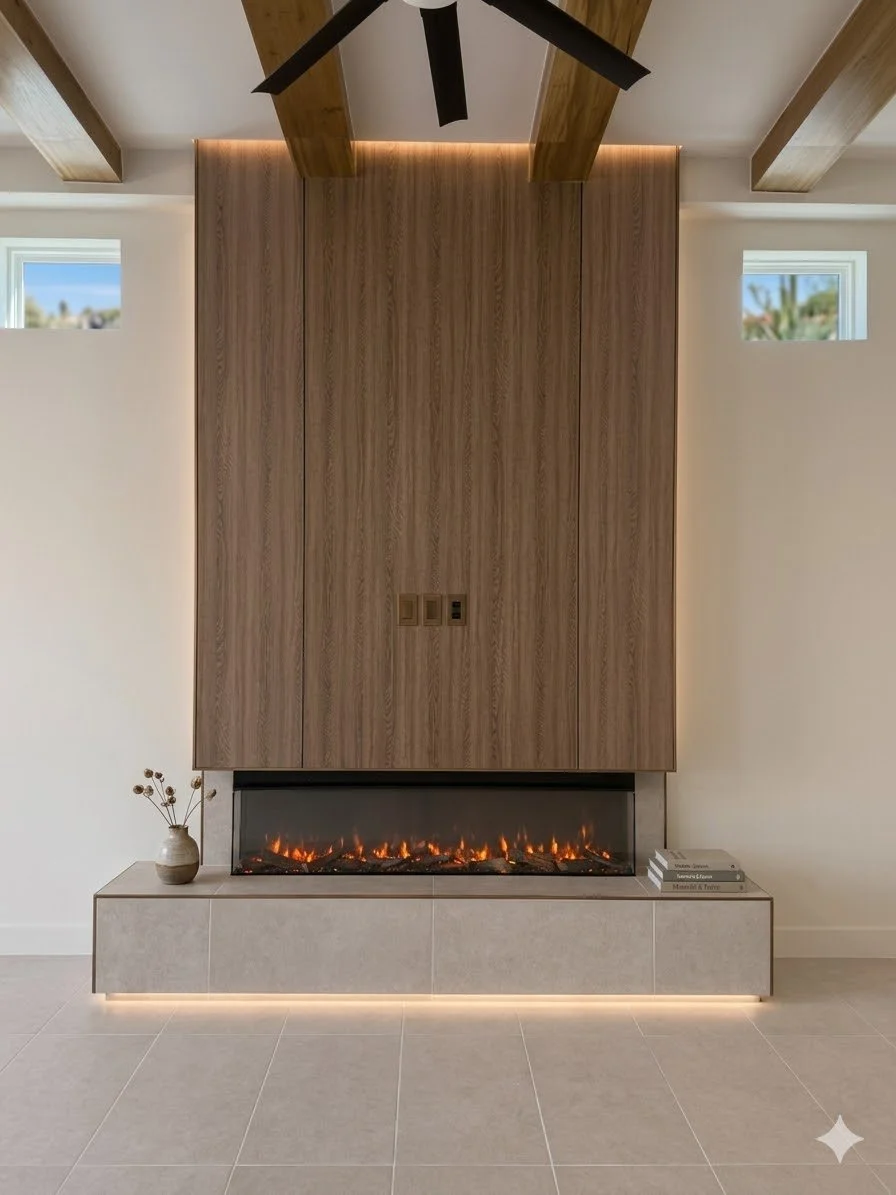 Natural Oak Flat Panel