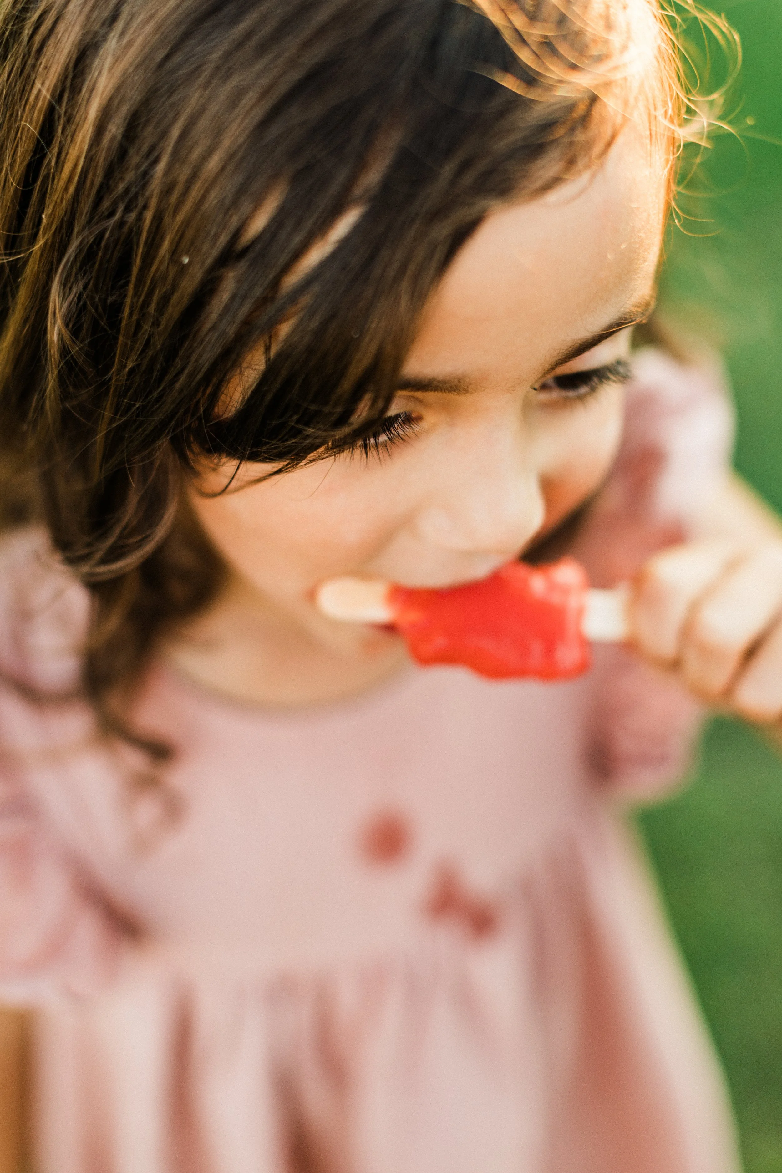 posicle summer alabama family photography front yard session