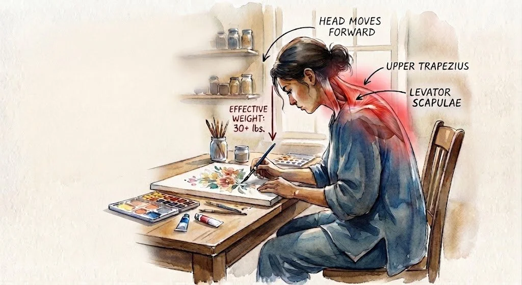 Ergonomic Practices for Botanical Artists