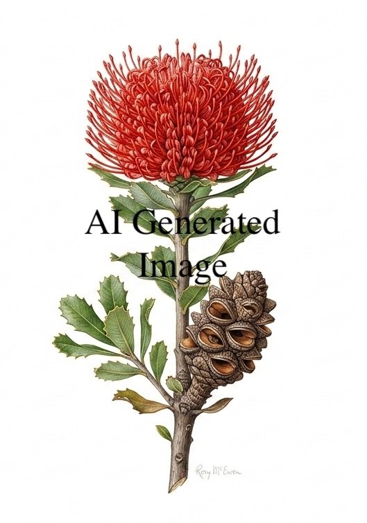 Does AI have a Place in Botanical Art and Illustration?