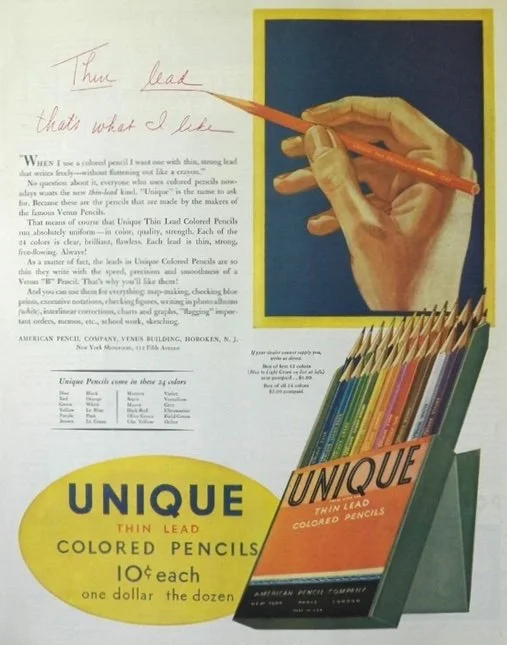 A Brief History of Colored Pencils
