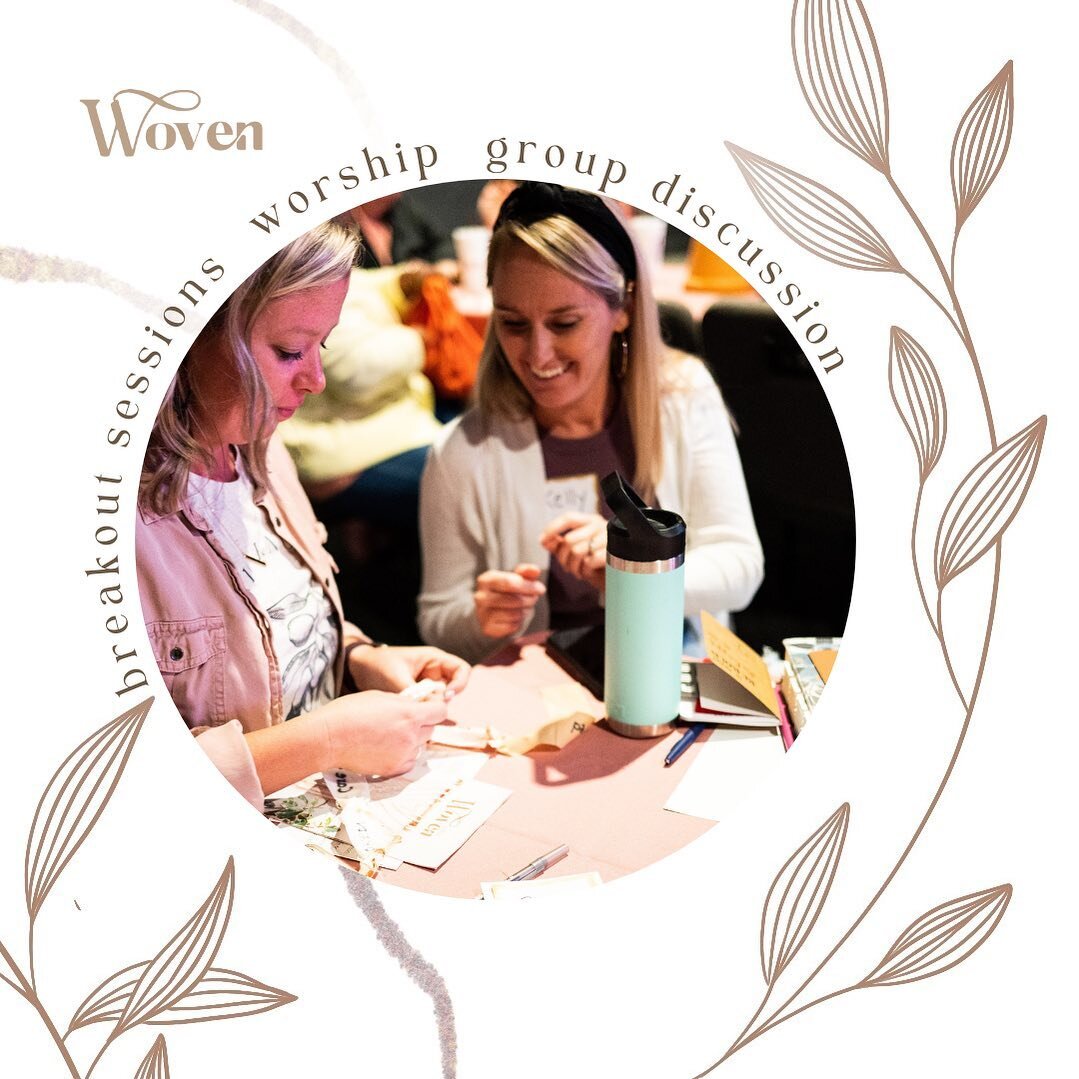 We can&rsquo;t wait for our favorite weekend of the year!  WOVEN WOMENS CONFERENCE- Friday and Saturday, September 8 &amp; 9 at the Rock Church in Conway as we dive into the word, into conversation and into community.  We will kick off Friday night a