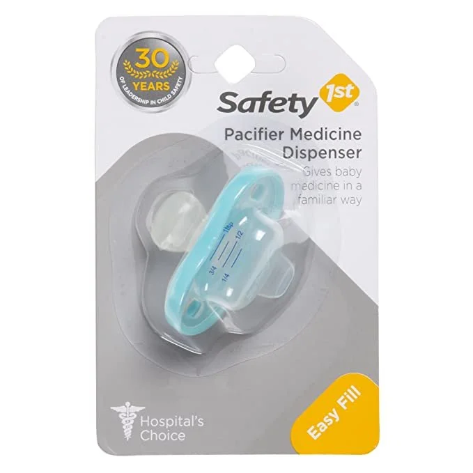Pacifier medicine dispenser