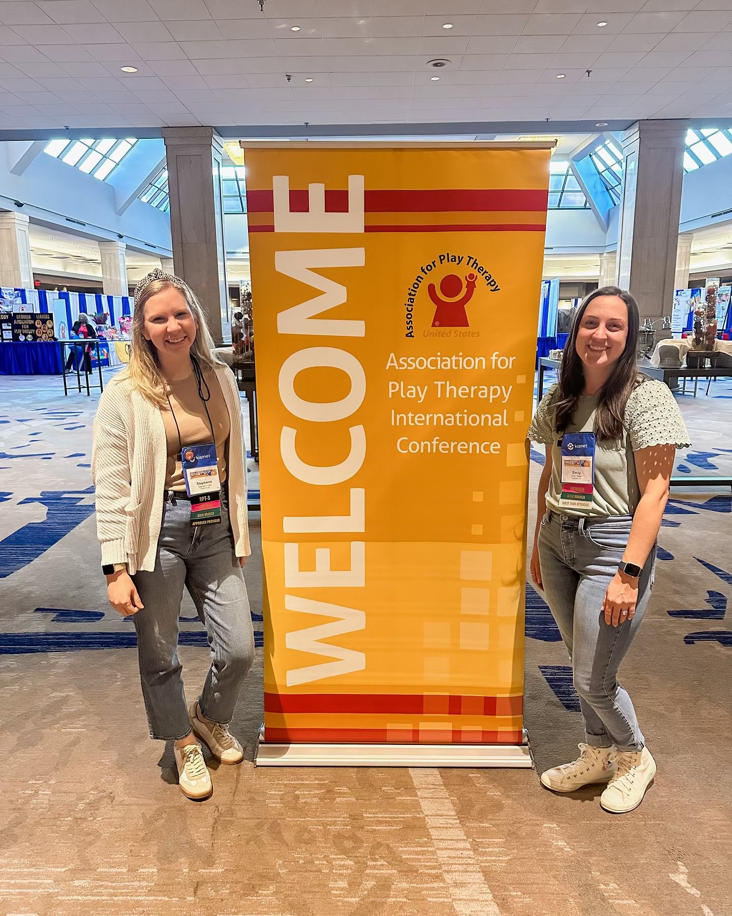 Emily and Stephanie attended the Association for Play Therapy International Conference in Atlanta this week and are excited to be back in the office next week, continuing on with the mission to provide quality and evidenced based children&rsquo;s men