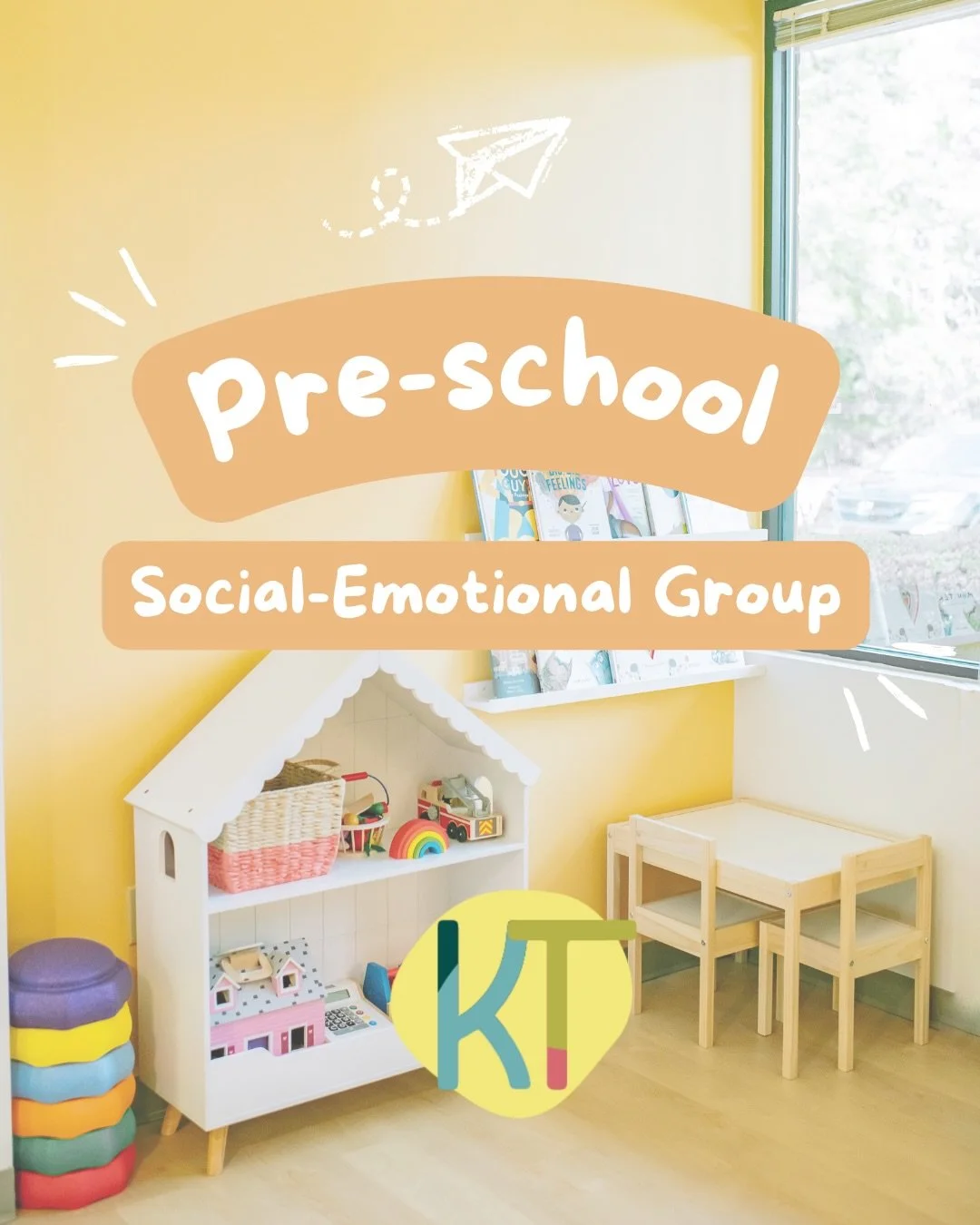 Our fall pre-school social emotional group is now open for registration!🤸&zwj;♀️

✨✨✨✨✨✨✨✨✨✨

Pre-School Social-Emotional Group

Social emotional skills are the foundation for understanding emotions, empathy, and building healthy relationships! This