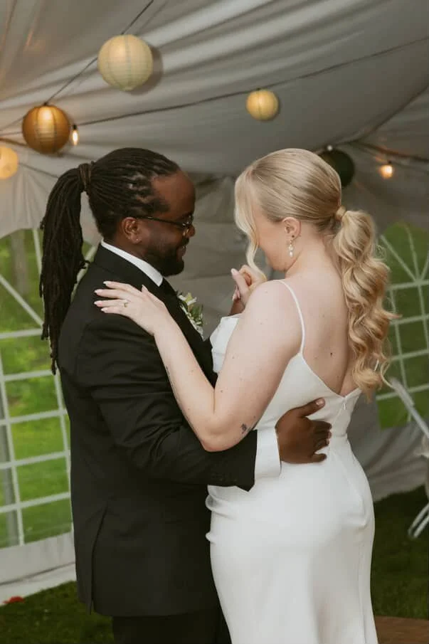 bridal pony, soft glam makeup