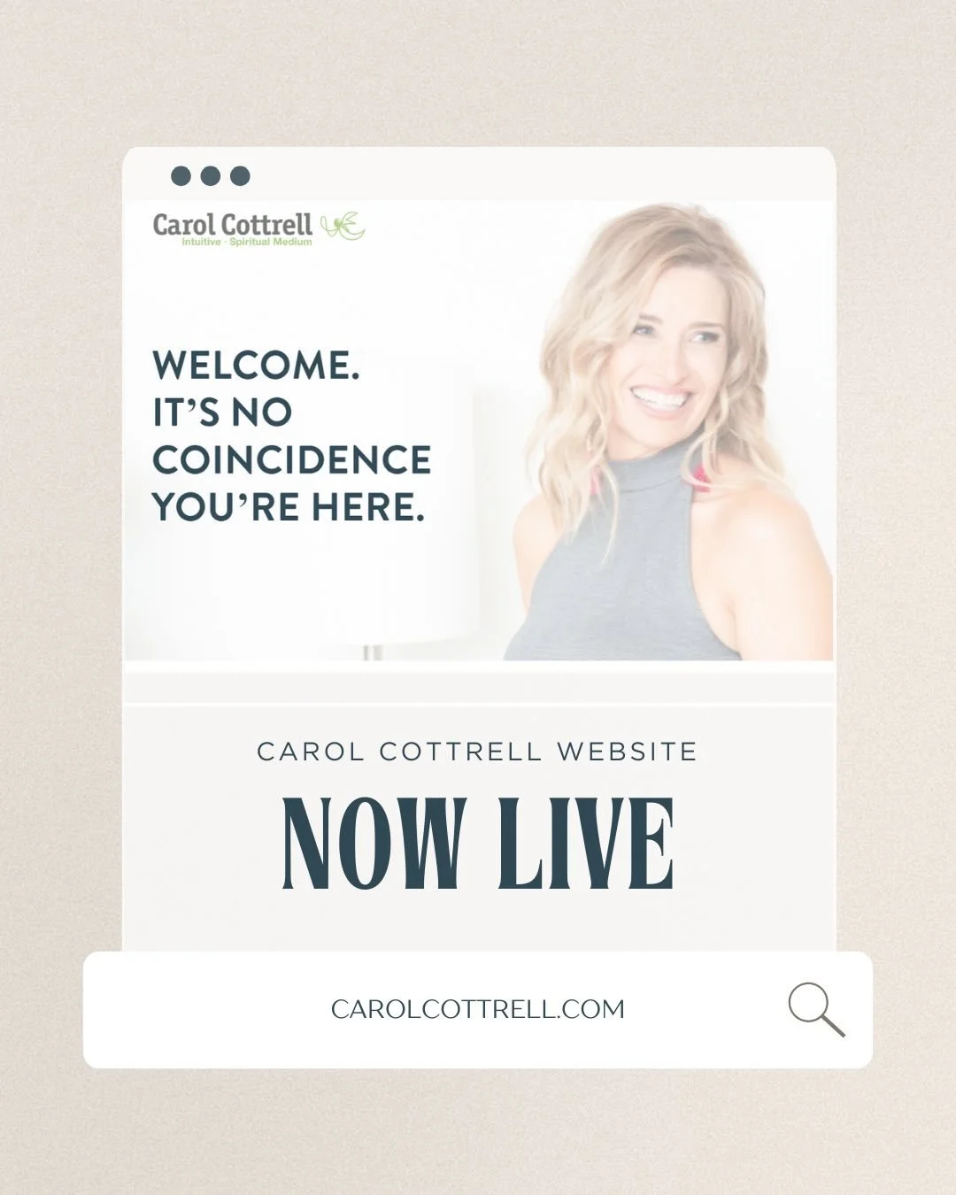 Working with Carol and Alexis (two deeply thoughtful, creative, &amp; driven women) was SUCH an honor. We did a full website revamp including a refreshed blog, events calendar, and dedicated retreat page - and we are just OBSESSED! 

This project was