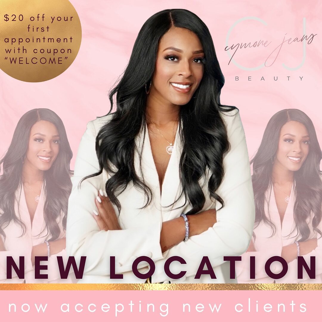 Happy Sunday and WELCOME 👋🏽 to my new followers and clients! I am CYMONE JEANS, celebrity hairstylist and makeup artist located in Downtown Lawrenceville, GA.

 I specialize in extensions and protective styles! I also sell Raw South East Asian Hair
