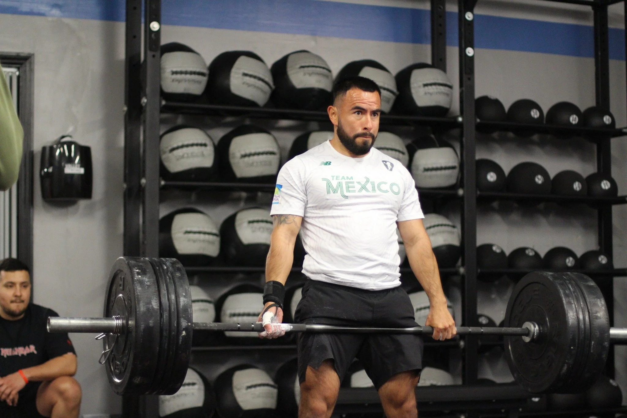 AMRAP x 9 MINUTES
100m Run 
5 Deadlifts (275/185)
10 Pull-Ups 

TIPS: 
The Deadlifts in our workout should be done UB throughout, but that doesn&rsquo;t mean they should be light and easy.  Pick a weight for Deadlifts that requires a little more focu