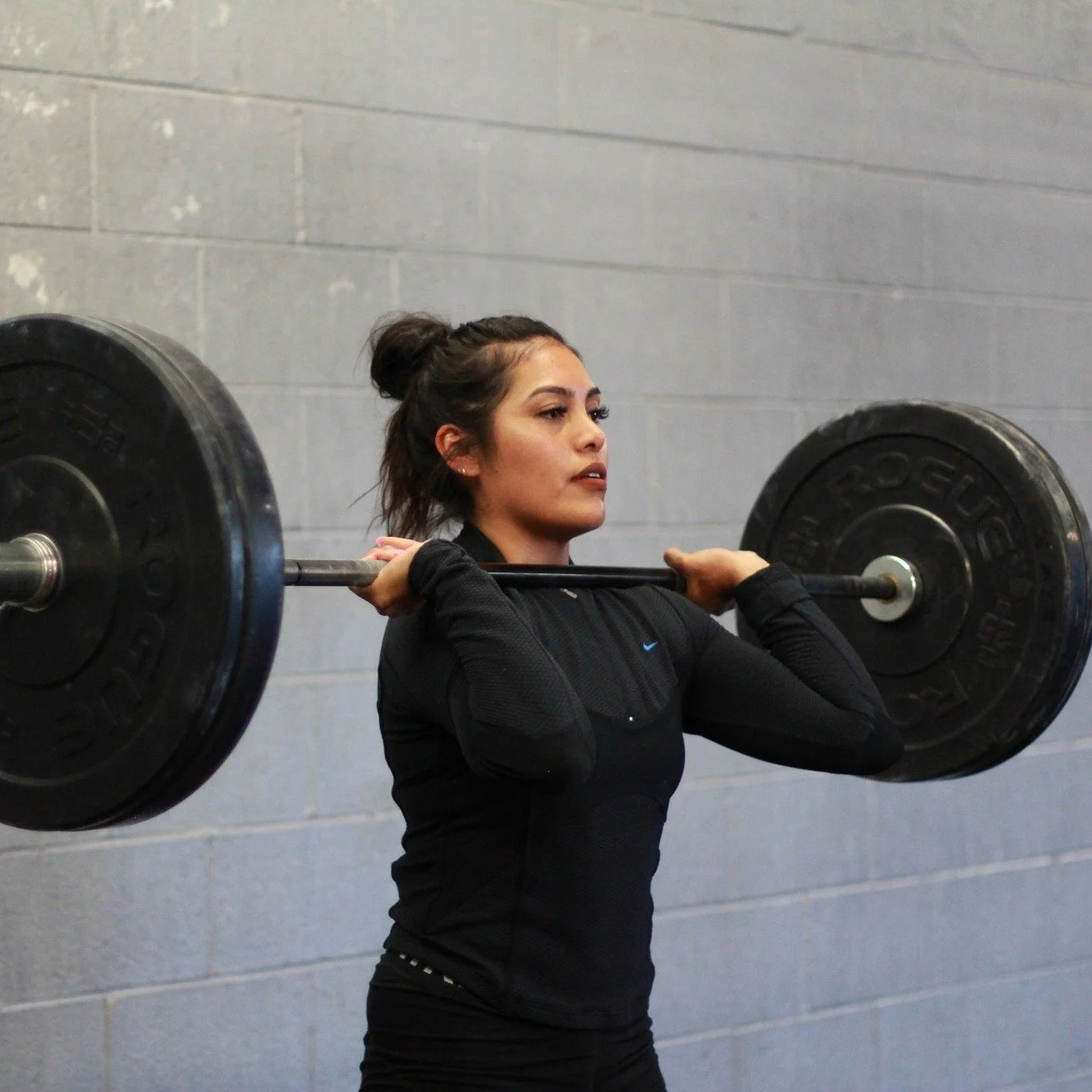 AMRAP x 8 MINUTES 
1-2-3-4-and so on...
Front Squats (135/95)
Burpees Over Bar

(Score is Total Reps)

TIPS: Workout is all gas, no brakes. The quads will be lit up from the Front Squat/Burpee combo so make sure you find a cadence for your reps that 