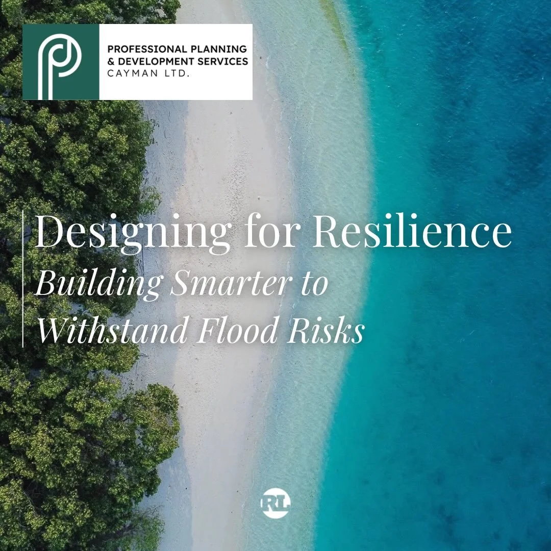 🌊 DESIGNING FOR RESILIENCE: Building smarter to withstand flood risk with @ppds_cayman_ltd 

🇰🇾 In the Cayman Islands, the conversation around development is shifting from how we build to how well what we build can endure.

🌧️ As climate change b