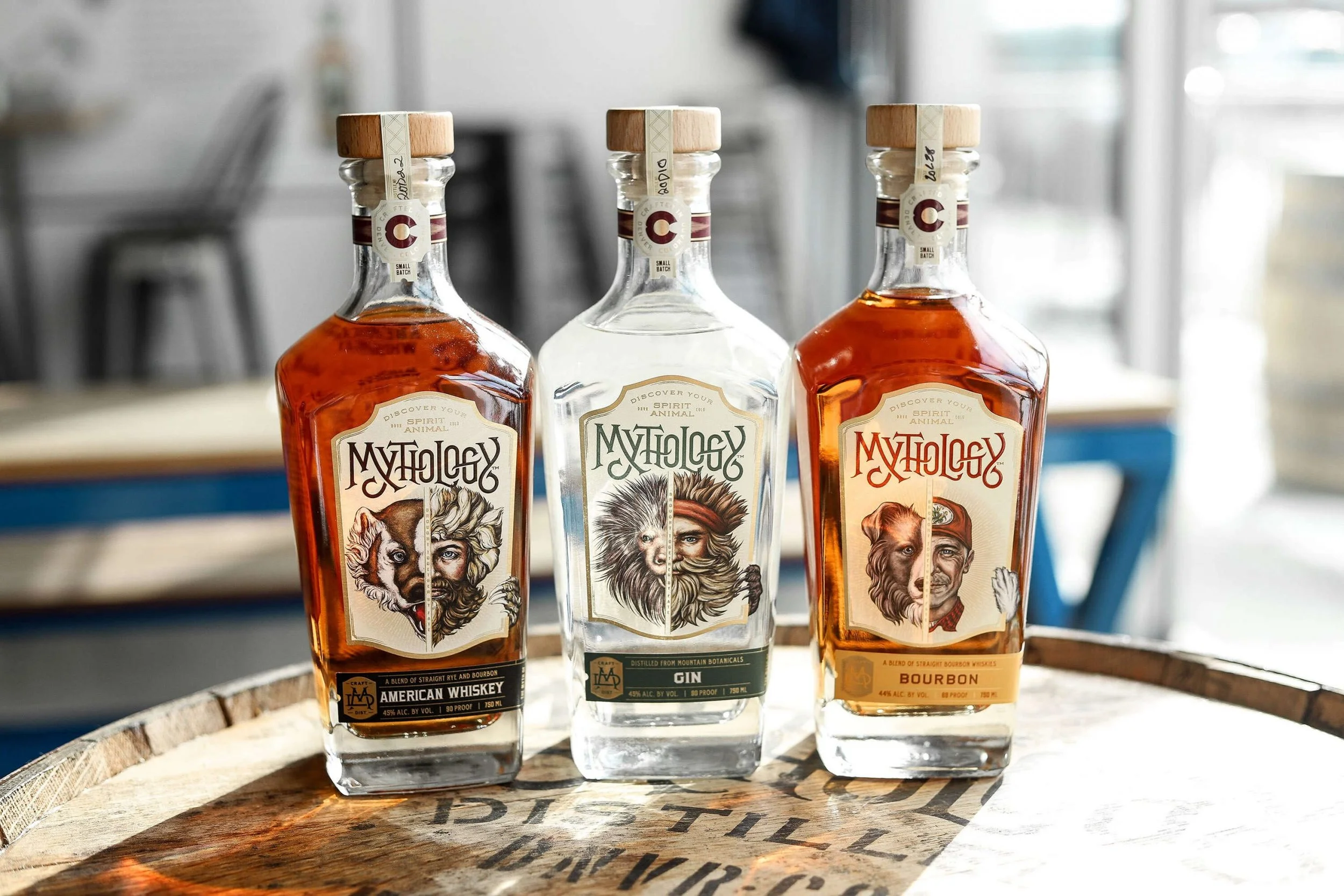 Tasting with Mythology Distillery