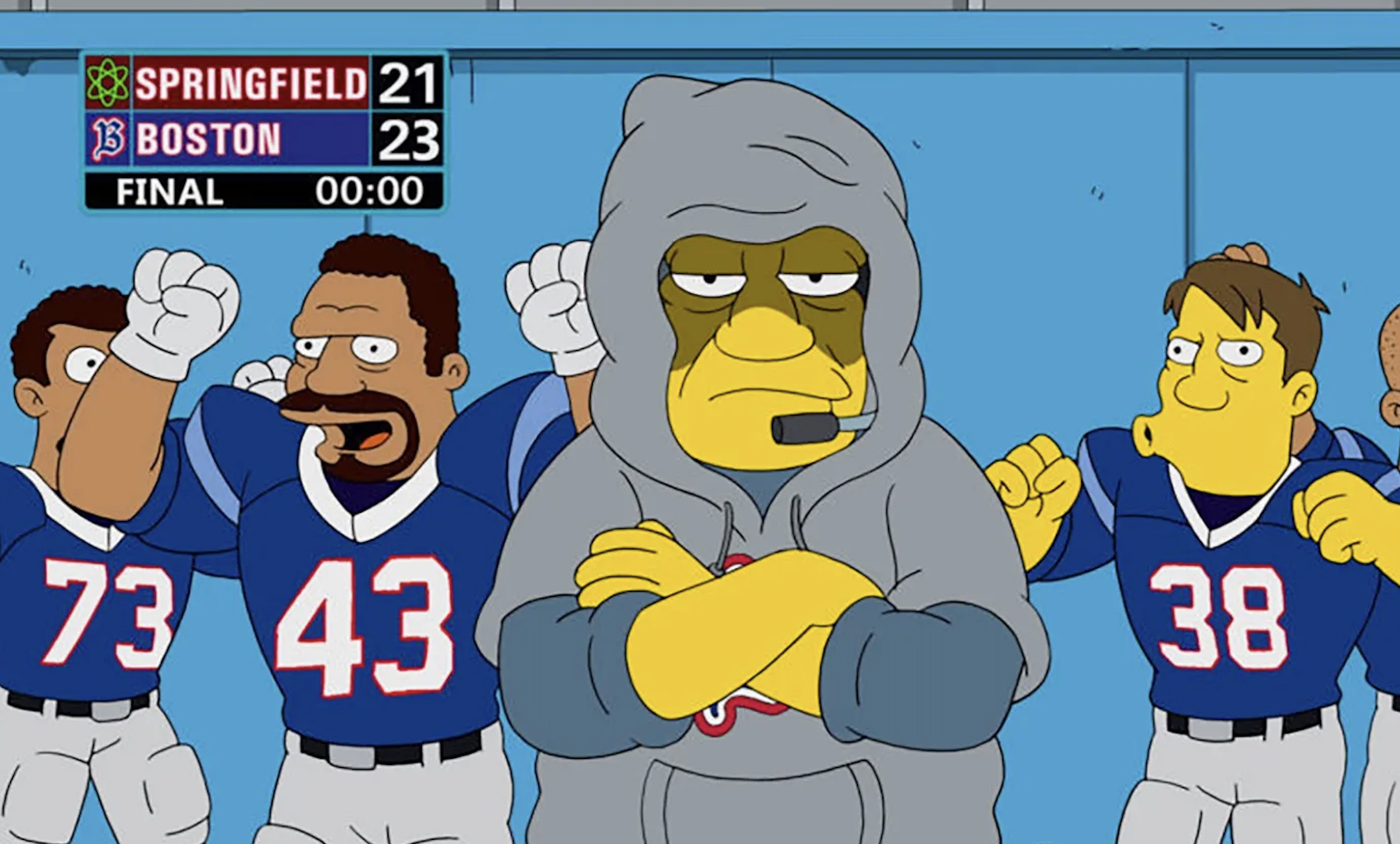 The Simpsons predicted the Patriots offseason