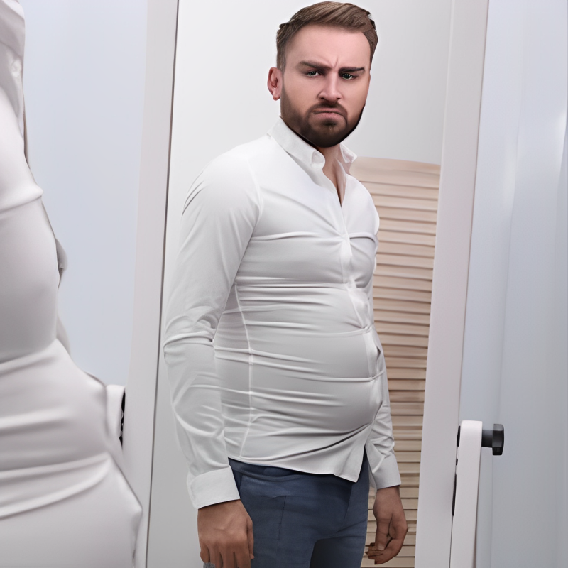 Onion Audition: “Must have shrunk in the wash,” area man lies to himself