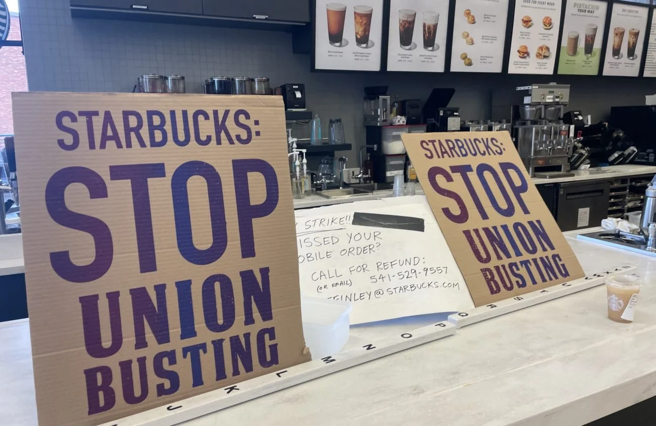 Starbucks Workers Strike Back!
