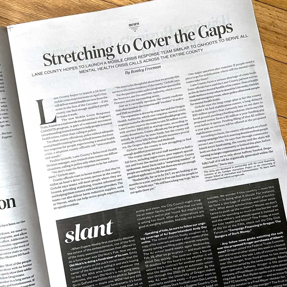 Stretching to Cover the Gaps