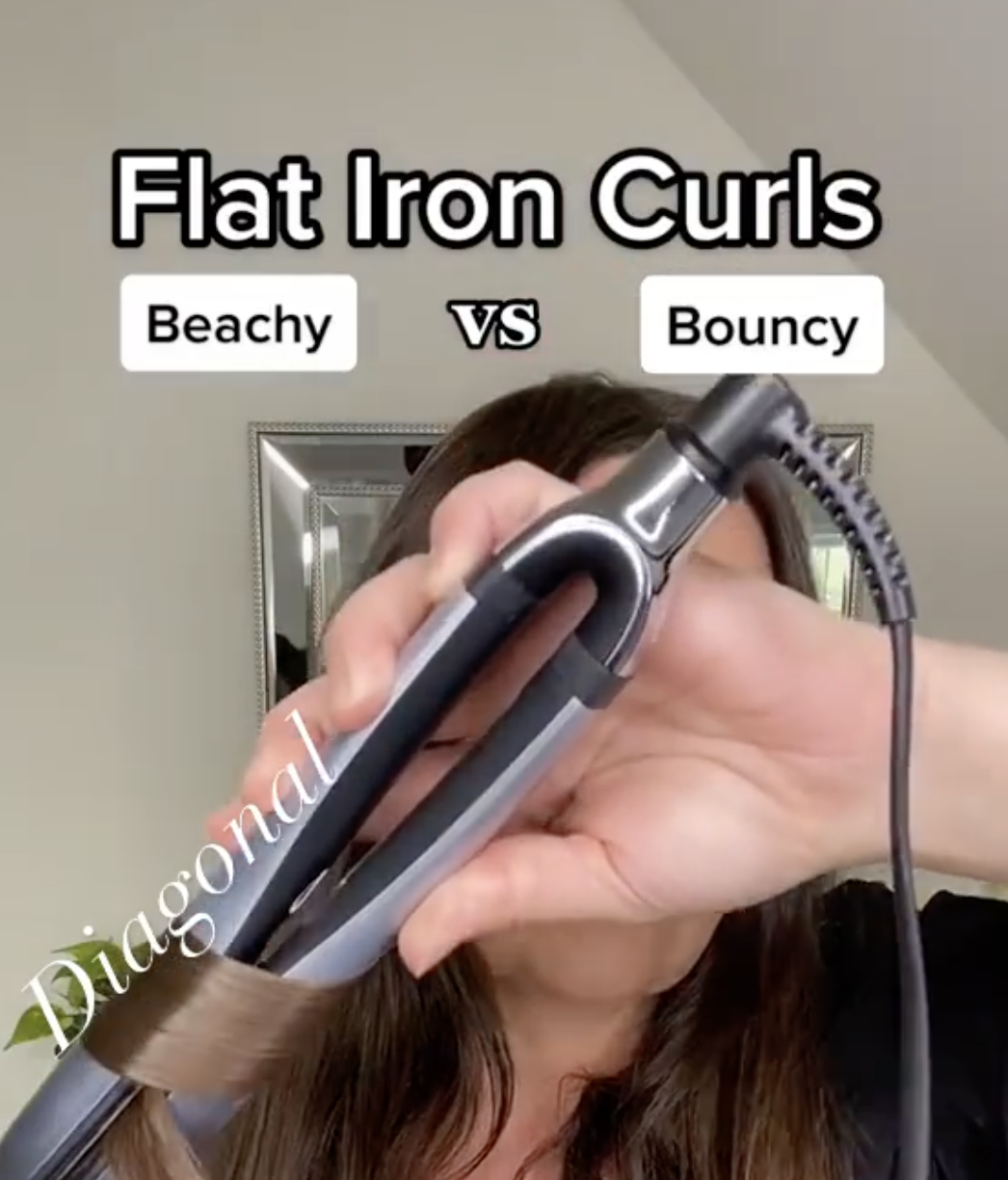 How To: Get the Perfect Flat Iron Curls