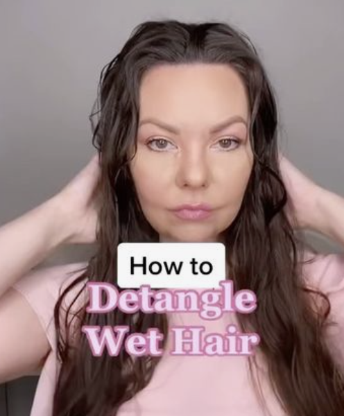 How To: Detangle Wet Hair the RIGHT Way