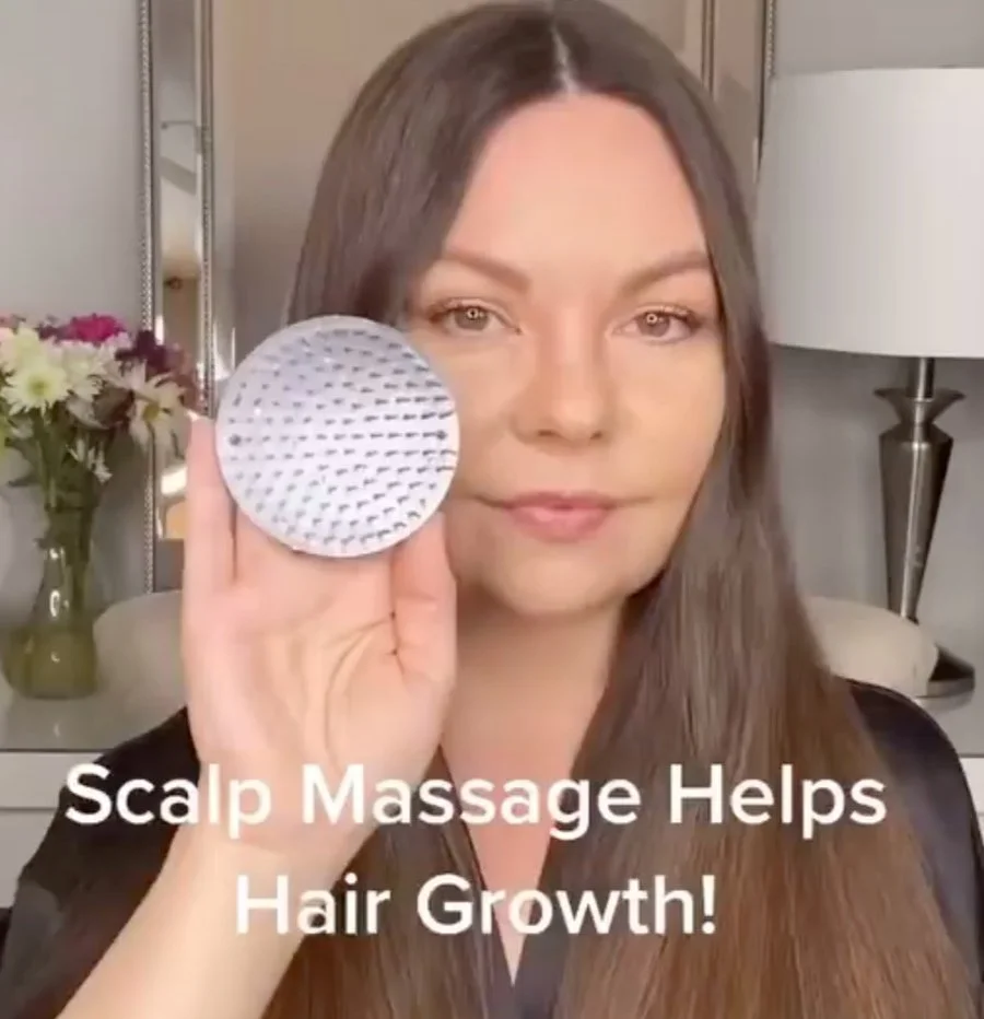 Healthy Hair Tip: Daily Scalp Massages
