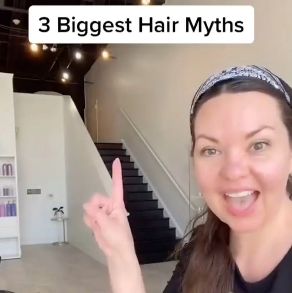 3 Biggest Hair Myths from a Pro Hairstylist