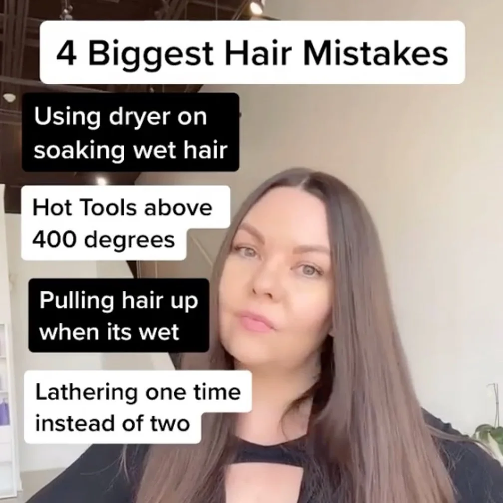 My 4 Biggest Hair Mistakes!