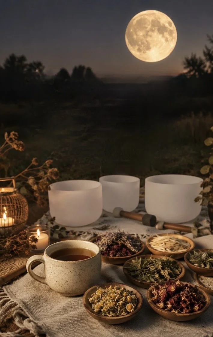 Harvest Moon Gathering: Yoga Nidra • Sound Journey • Herbal Tea