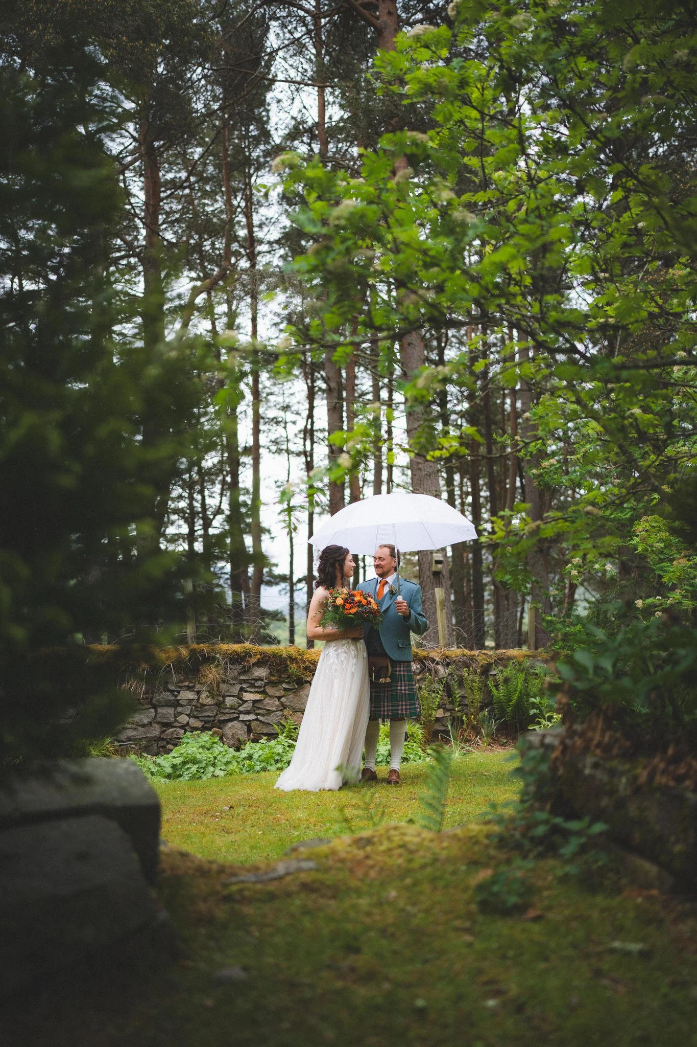 Braemar Village Hall Wedding - Paige &amp; Scott