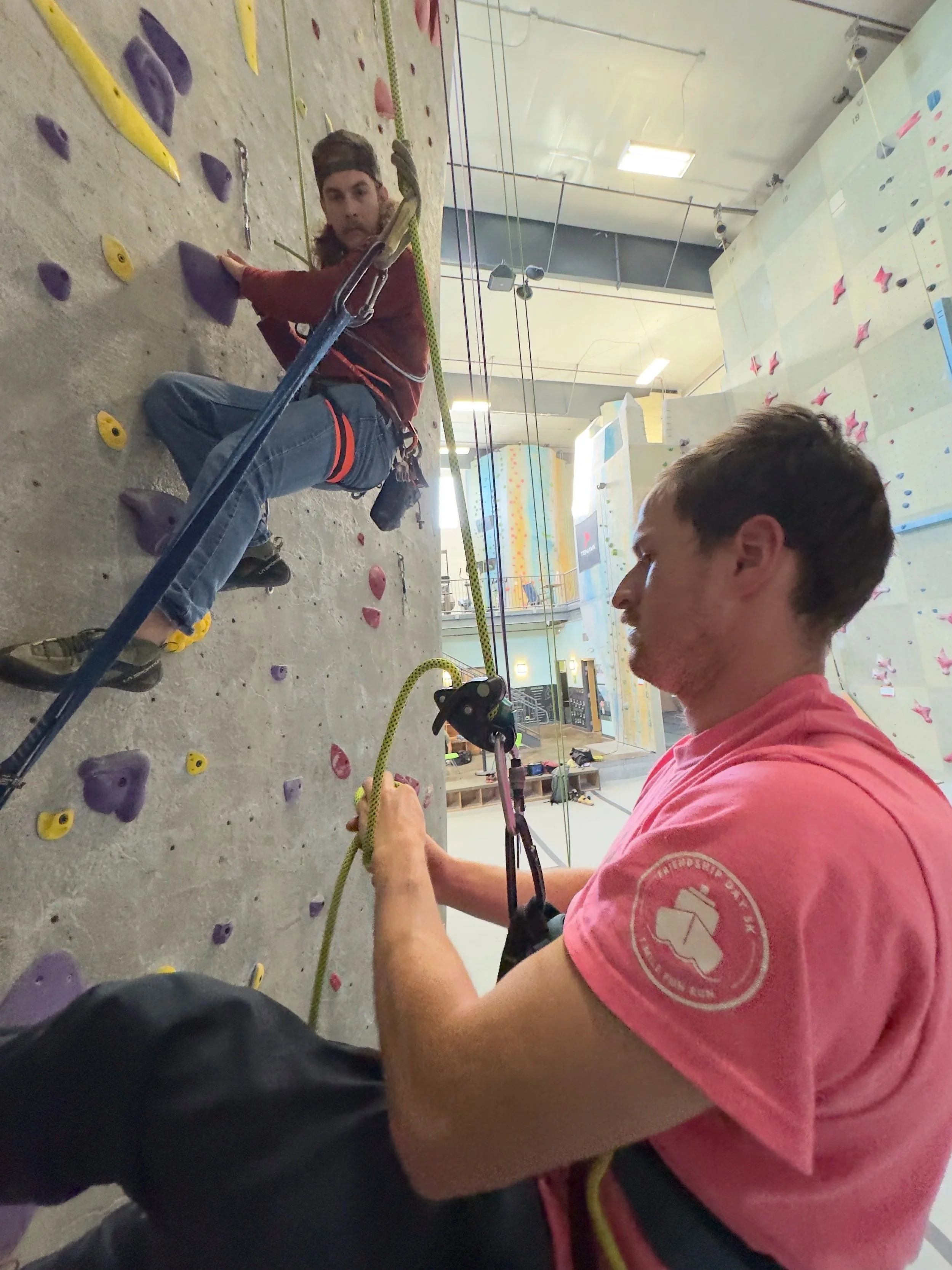 AMGA Climbing Wall instructor course