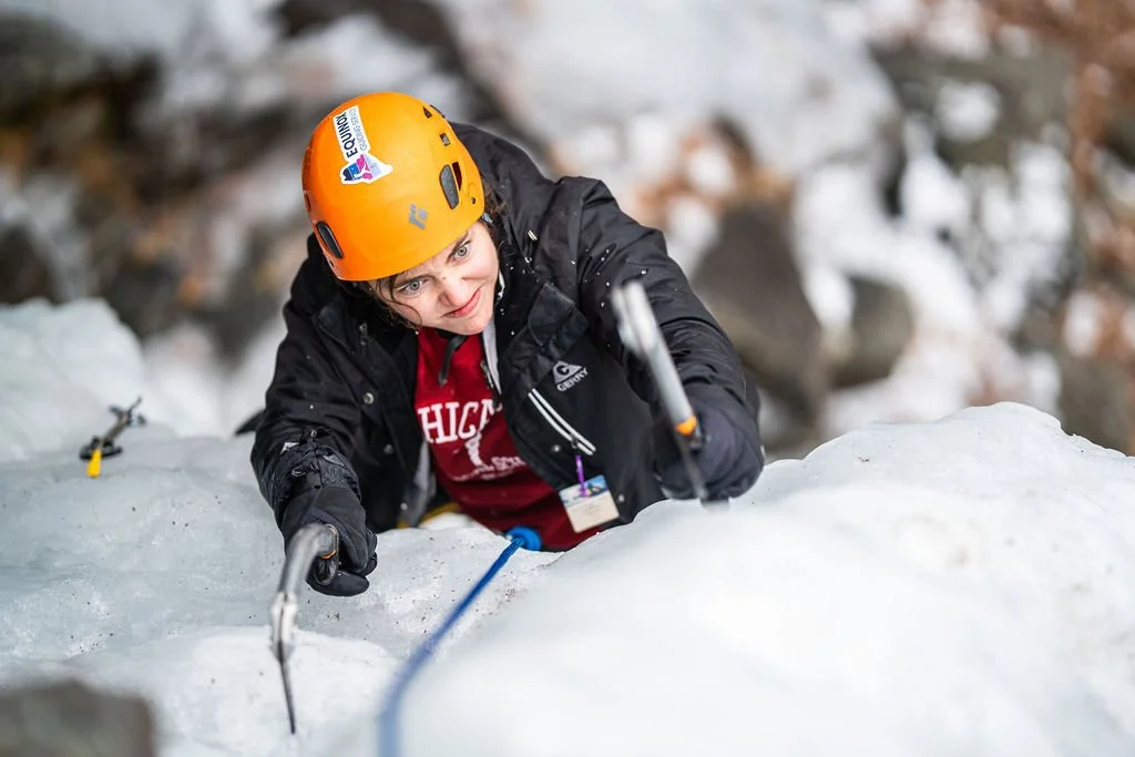We’re so stoked for ice season! ❄️🧊
Temps are dropping, gear’s getting sorted, and the stoke is real — ice season is just around the corner. From Camden to Grafton to North Conway, our guides are ready to swing tools and teach new