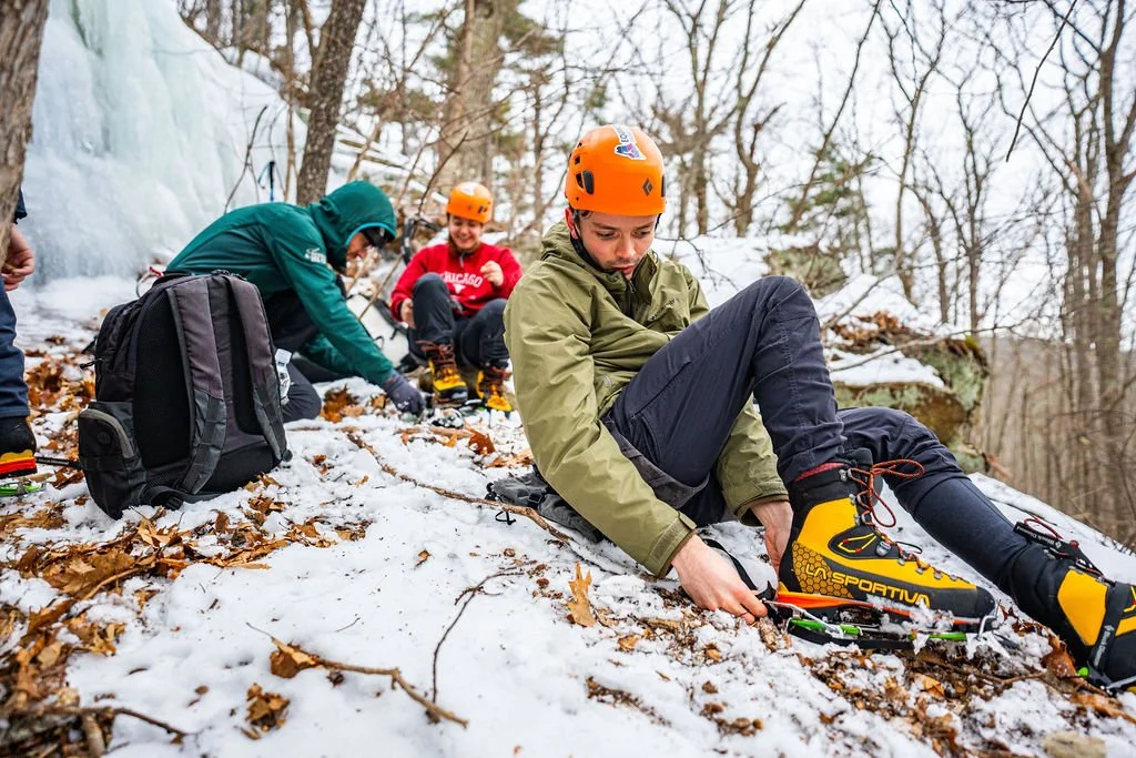 The chill is setting in, and that can only mean one thing: ice climbing season is almost here! 🧊🧗‍♂️ 
We can’t wait to get back on the ice and start exploring frozen walls once again. Who’s ready to climb?
.
.
#IceClimbing #MaineAd