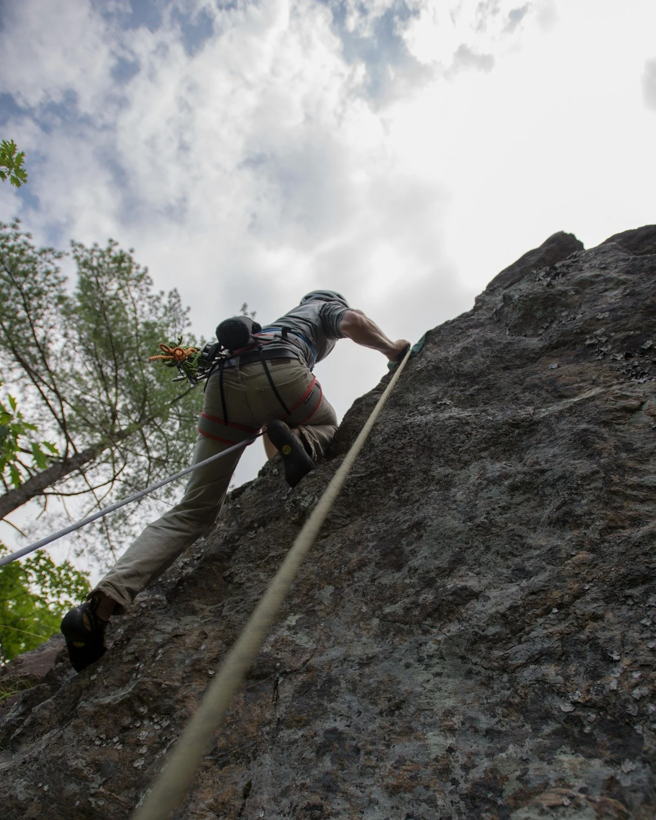 Reach for new heights and take in incredible views with our AMGA-certified guides leading the way 🧗‍♀️✨ 
Whether you're chasing your first summit or your next challenge, adventure awaits with Equinox Guiding Service. 
.
.
#ClimbMaine #EquinoxGu