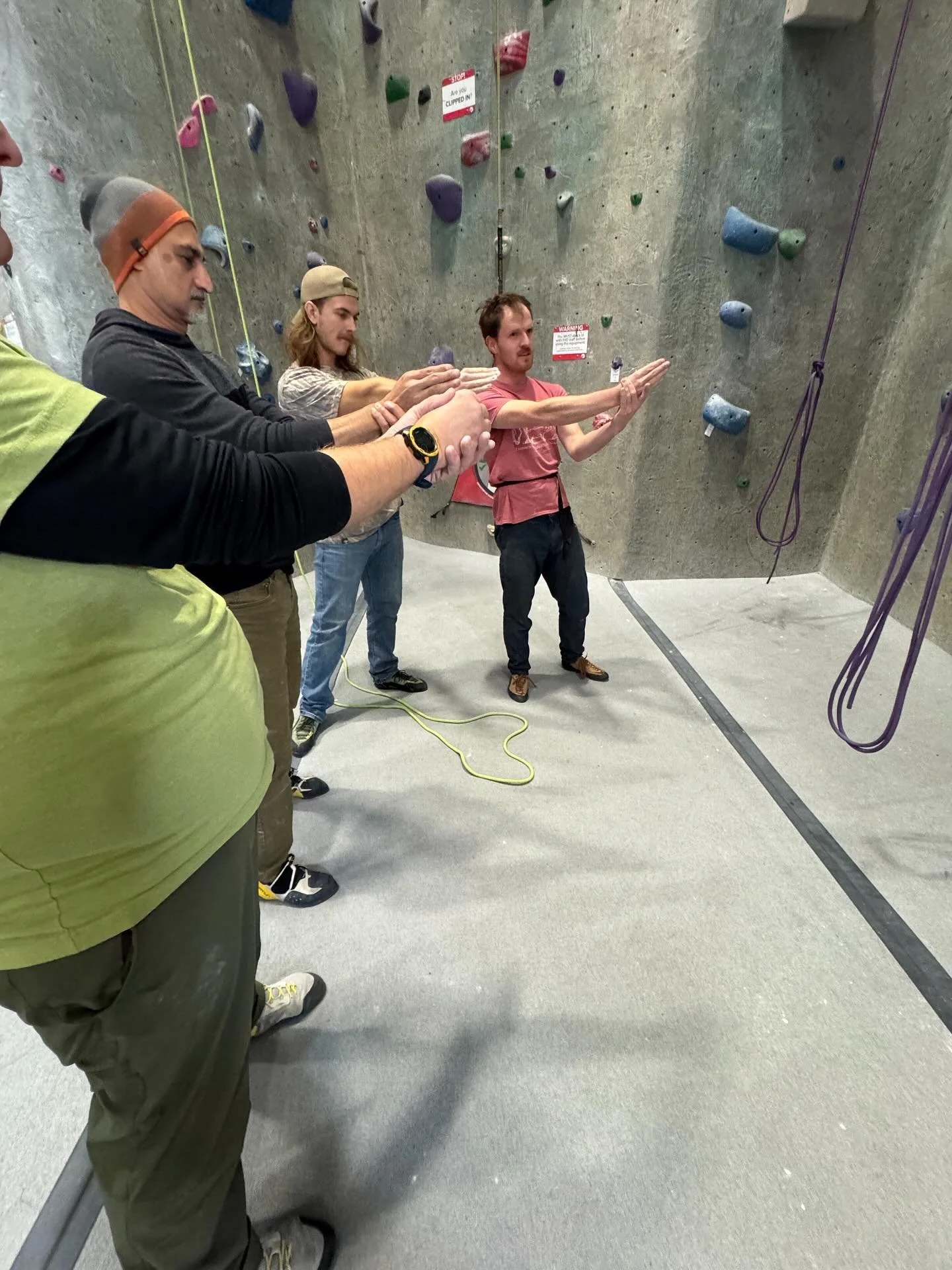 🧗&zwj;♂️ Another amazing weekend of professional development in the books!
This past week I ran an AMGA Climbing Wall Instructor (CWI) Course at EVO Rock + Fitness in Portland, Maine, certifying a new group of instructors in safe, effective, and inc