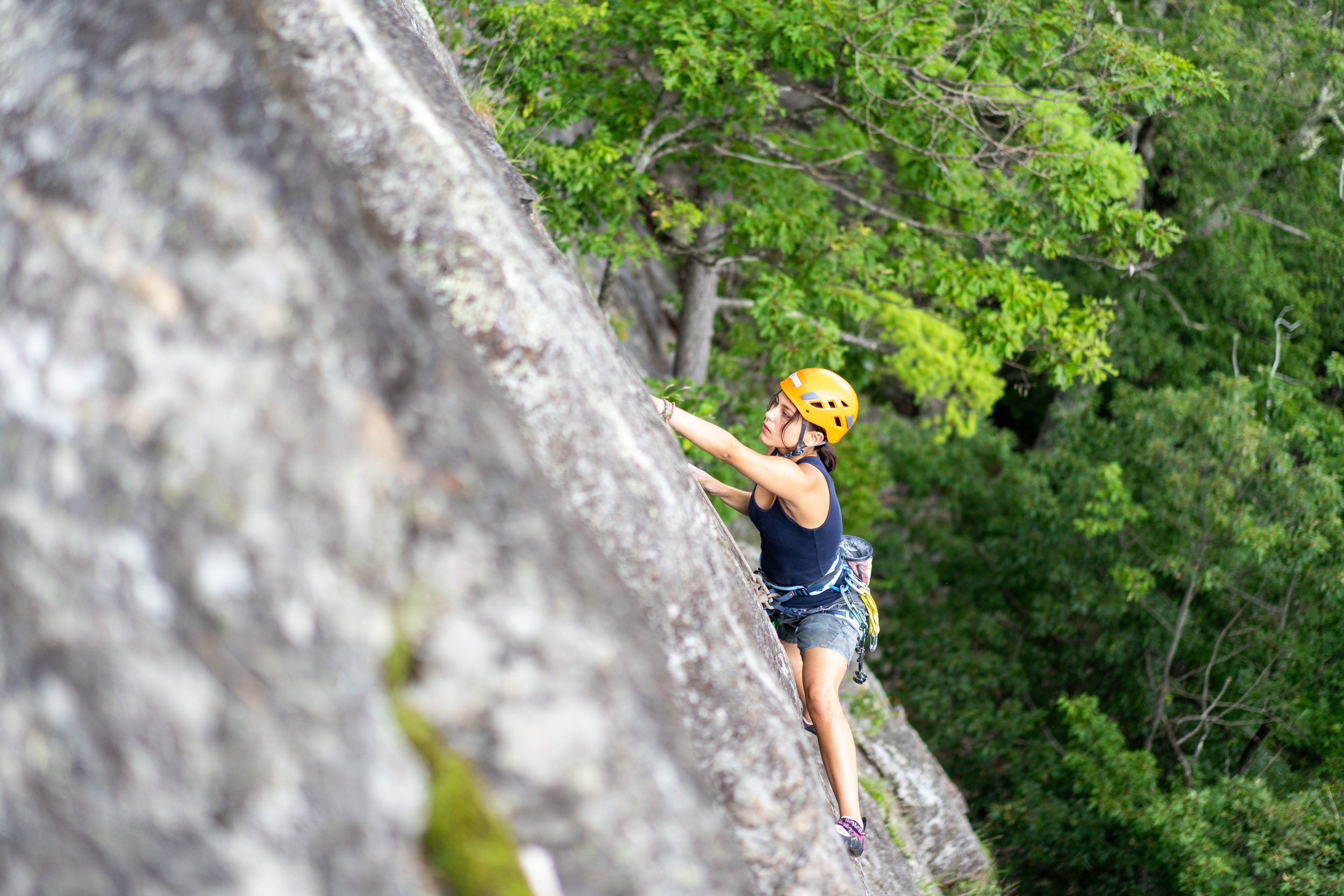 Outdoor rock climbing in Camden