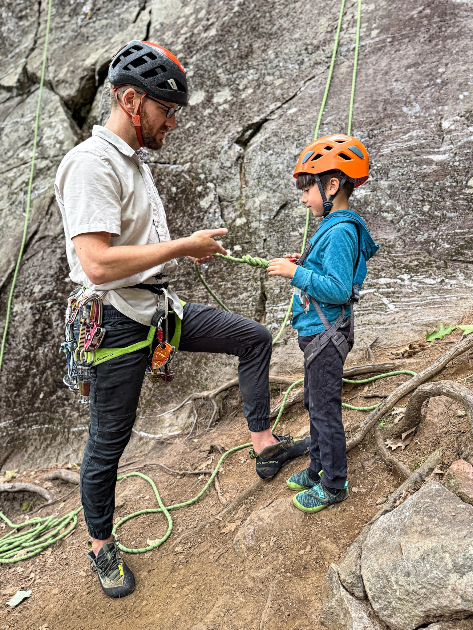 Half-Day Summer Climbing Camp in Camden, Maine