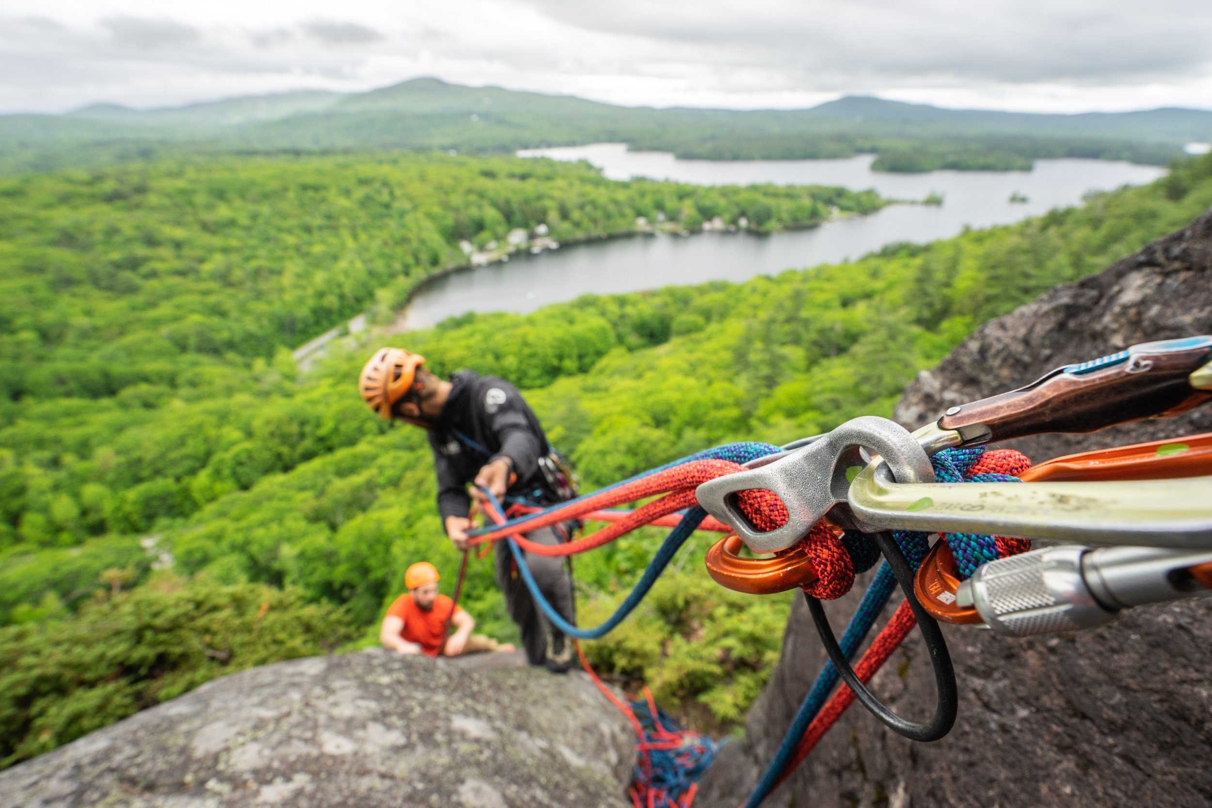 Camden rock climbing