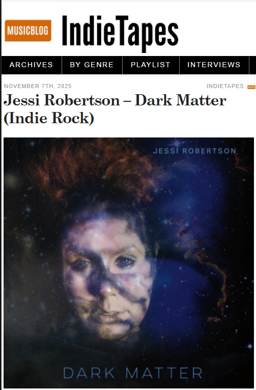 IndieTapes: Jessi Robertson - Dark Matter