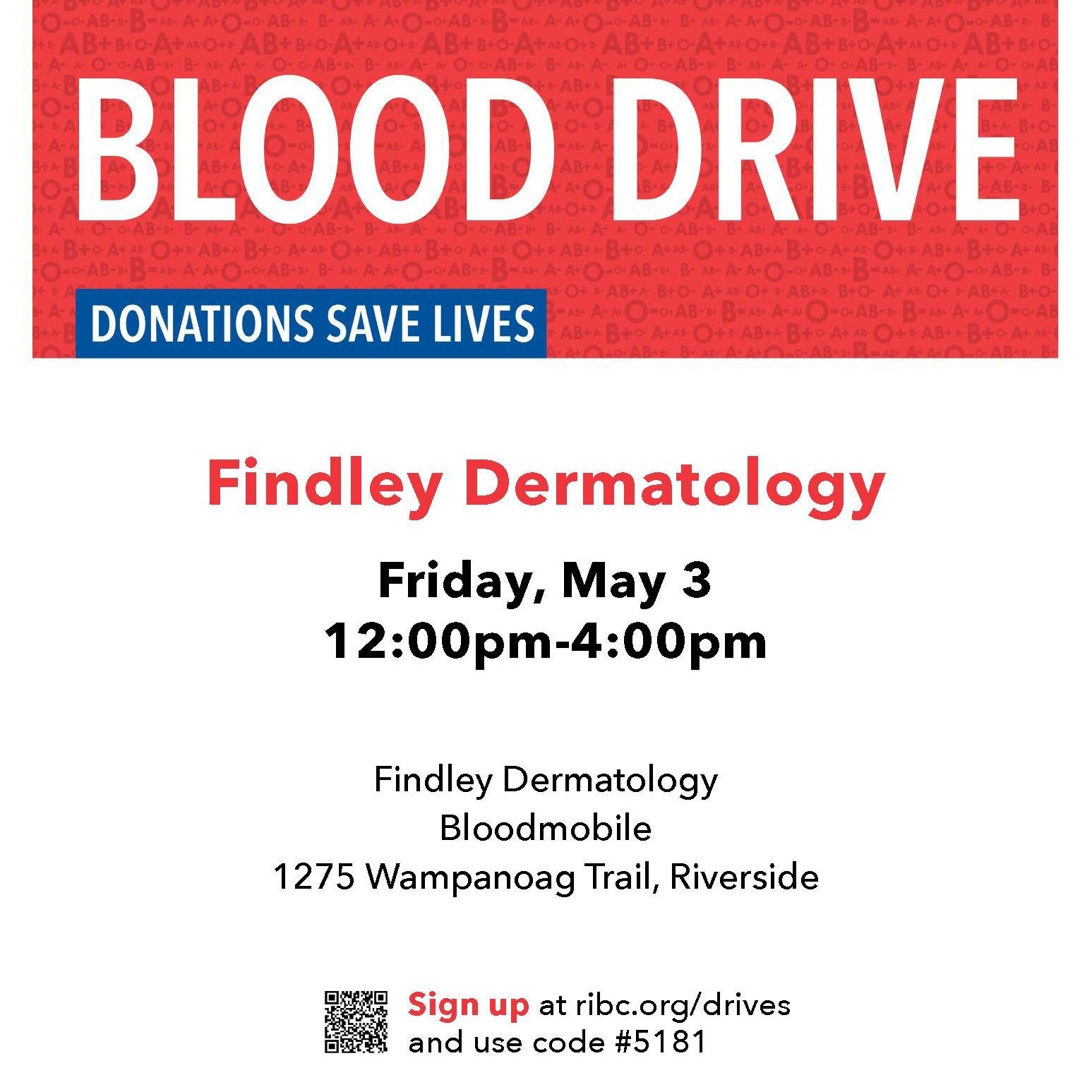 🩸 Join Us for a Life-Saving Event! 🩸 We're teaming up with the Rhode Island Blood Center for a special blood drive on May 3rd from 12:00 - 4:00pm. Your donation can save lives, and we're honored to support this important cause. A big shout-out to A
