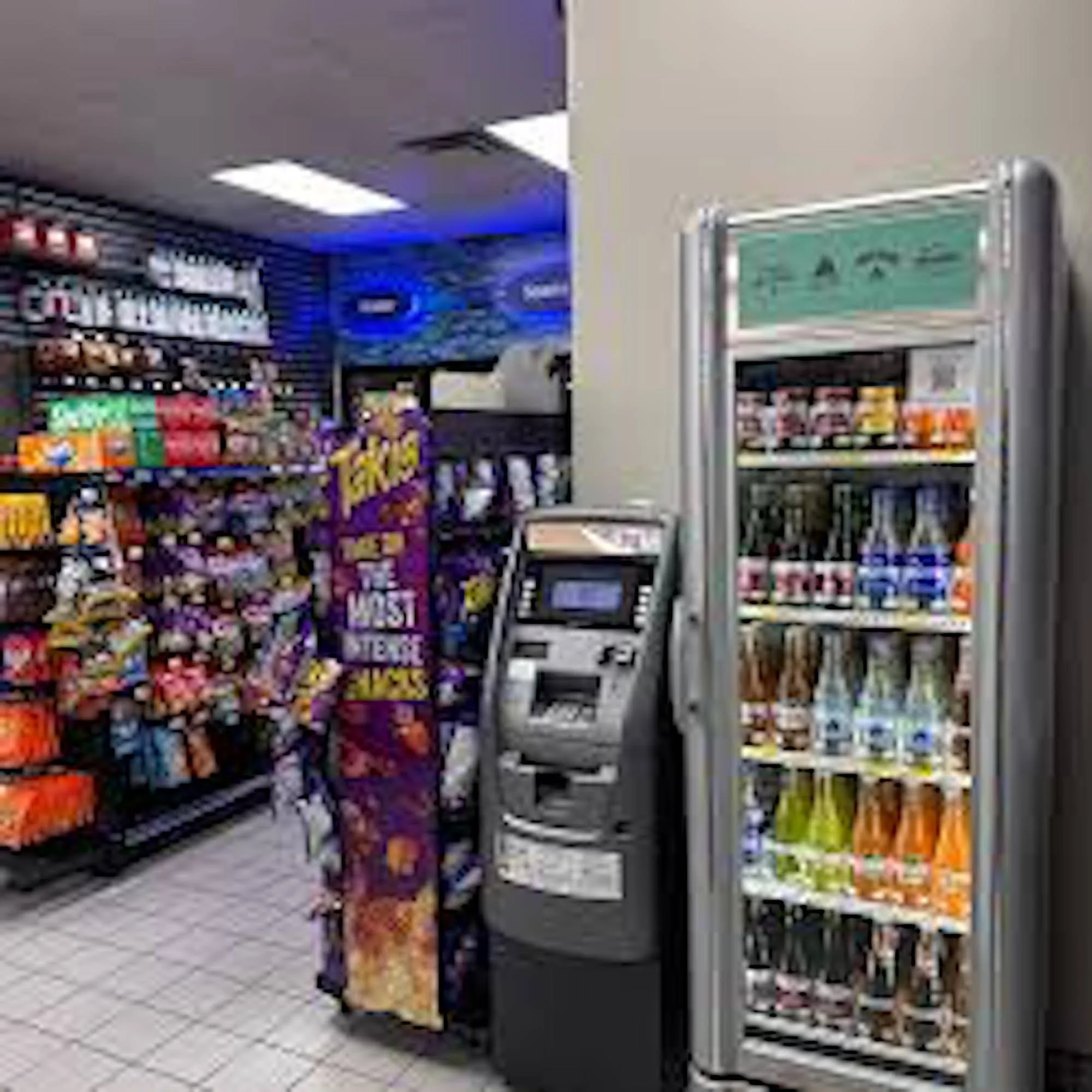 ATM in Gas Station